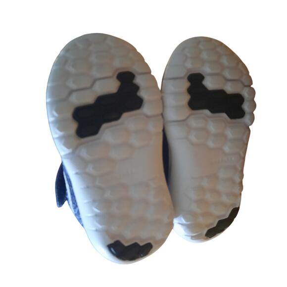 Nike Flex Fury Velcro Closure Deep Royal Blue Baby Sneakers Size 4C NWOT - Picture 6 of 7